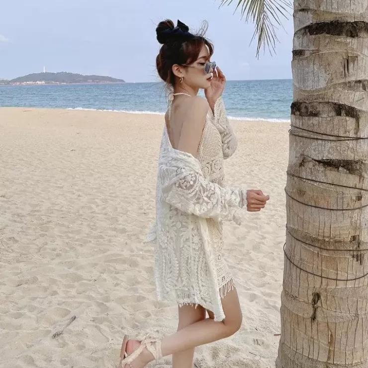 Summer Co-Ords | Shorts Co-Ord Sets^Alamode By Akanksha Amy 3 Piece Coord Set - Resortwear Set