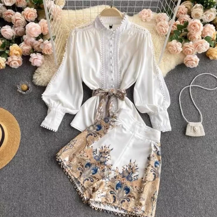 Co-Ords | Summer Co-Ords^Alamode By Akanksha Calista Two Piece Set