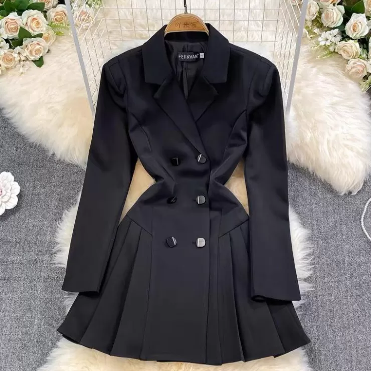 Winter Wear | Blazers^Alamode By Akanksha Chiara Vintage Statement Blazer Dress
