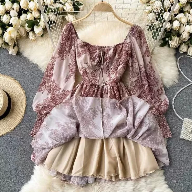 Mini Dresses^Alamode By Akanksha Geddy Vintage Retro Dress
