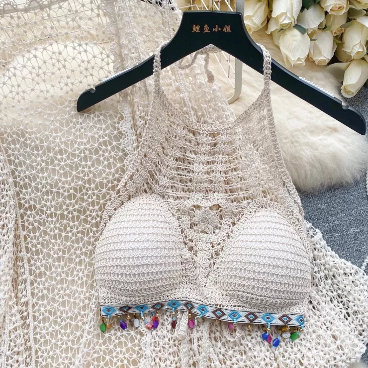Summer Co-Ords | Shorts Co-Ord Sets^Alamode By Akanksha Imogen 3 Piece Coord Set - Resortwear Set