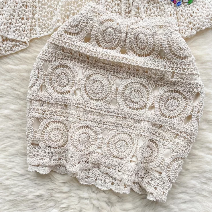 Summer Co-Ords | Shorts Co-Ord Sets^Alamode By Akanksha Imogen 3 Piece Coord Set - Resortwear Set