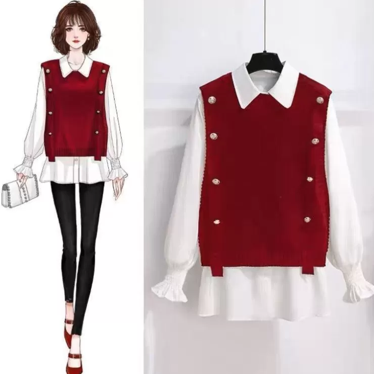Winter Wear | Sweaters^Alamode By Akanksha Maya Statement Two Piece Set
