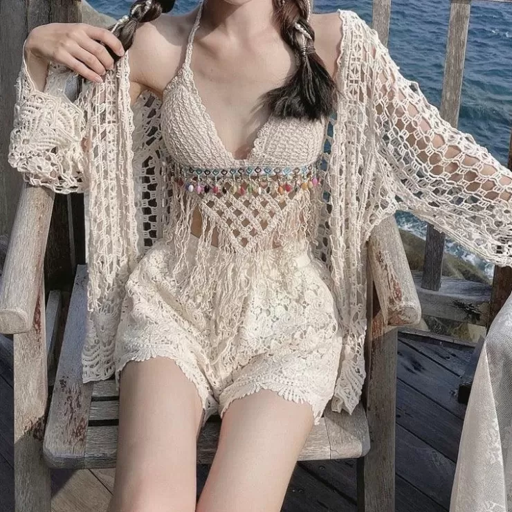Co-Ords | Summer Co-Ords^Alamode By Akanksha Sally 3 Piece Coord Set - Resortwear Set