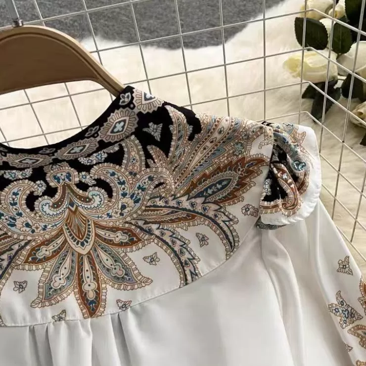 Skater Dresses | Vintage Dresses^Alamode By Akanksha Santorini Vintage Dress
