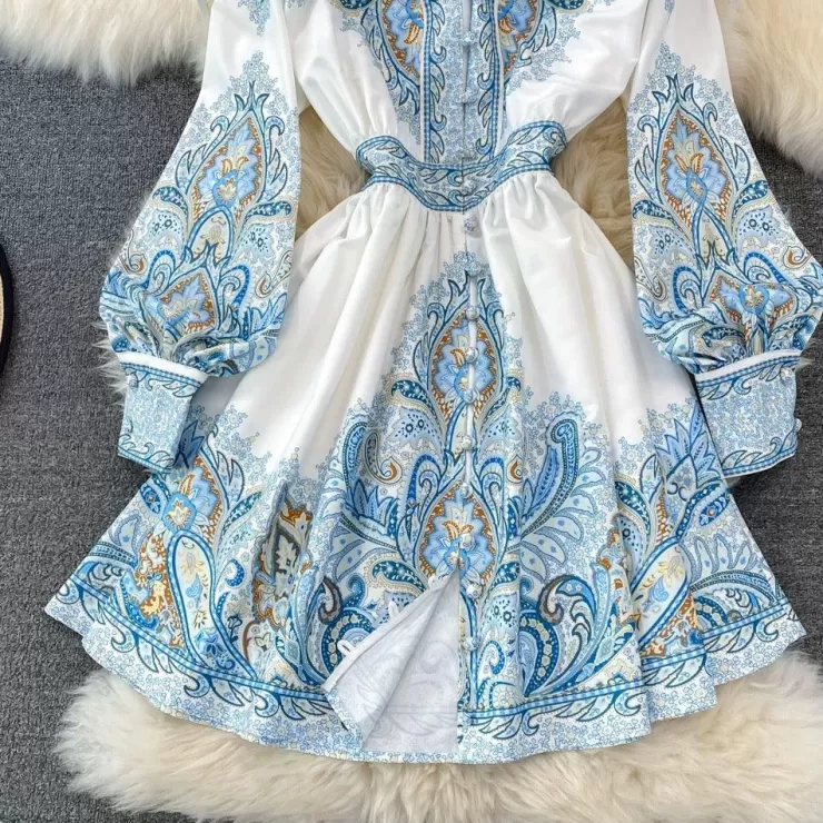 Blue Dresses | Pink Dresses^Alamode By Akanksha Verona Summer Vintage Dress